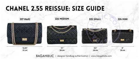 chanel classic bags sizes|Chanel reissue vs classic flap.